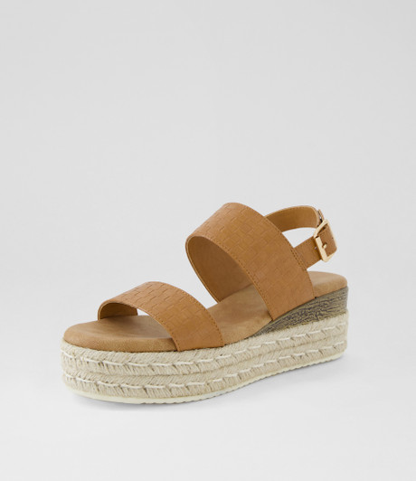 Halla Tan Weave Sandals