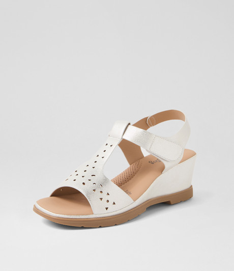 Possie Silver Sandals