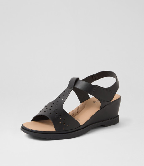 Possie Black Sandals