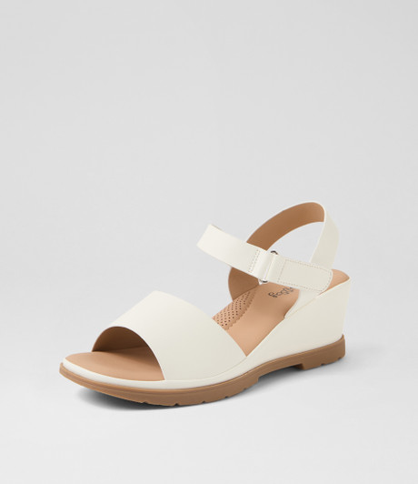 Parkie White Sandals