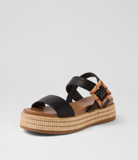 Lala Black Sandals