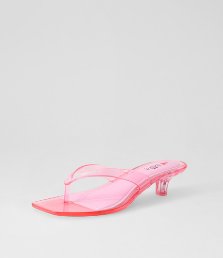 Harlyn Pink Jelly Sandals