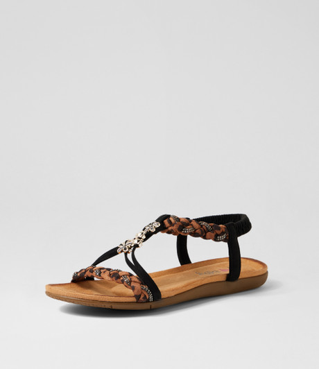 Frose Leopard Multi Sandals