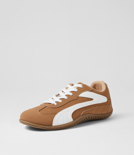 Zolsana Light Choc Microsuede Sneakers