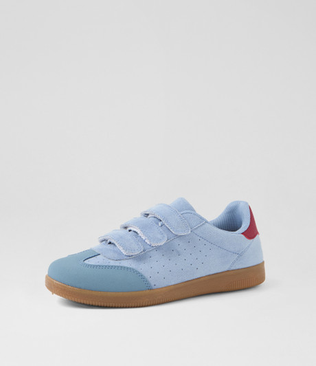 Darson Cornflower Microsuede Sneakers
