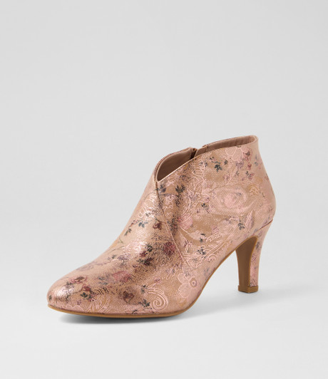 Ishee W Cafe Fancy Ankle Boots