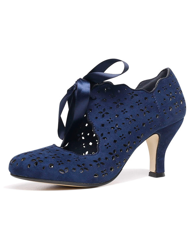 Dark navy sales blue heels