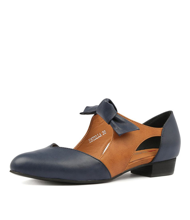 ESTELLA NAVY TAN SMOOTH SMOOTH