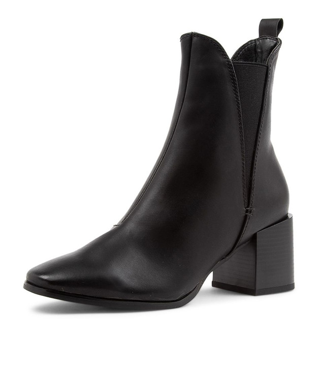 Renna Black Chelsea Boots