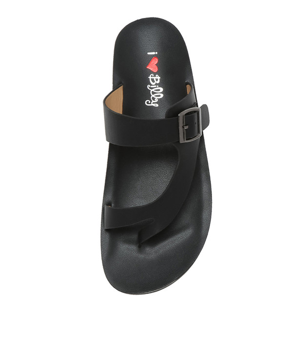 Fernie Black Slides I Love Billy