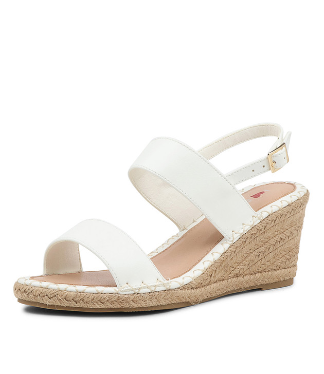 Fekah White Espadrilles