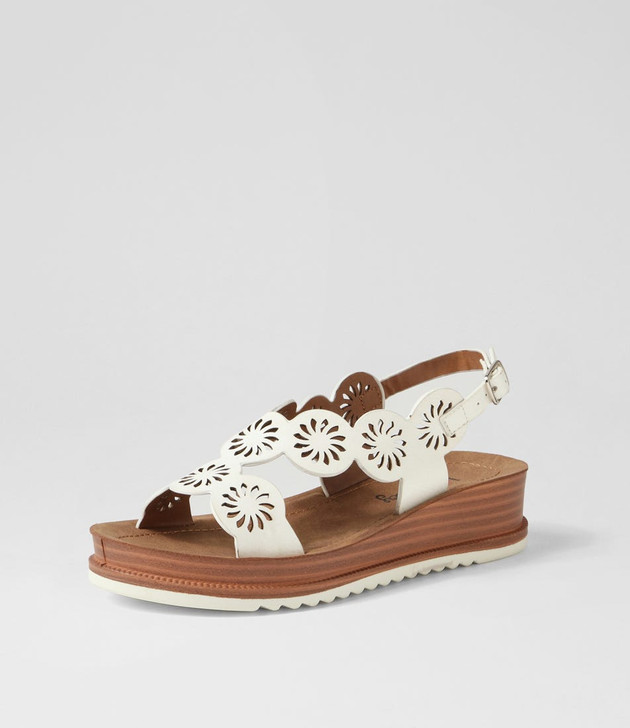 Reigh White Sandals