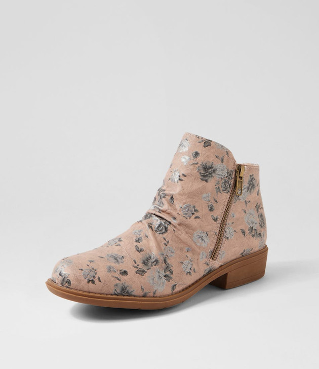 Rosie Nude Crush Ankle Boots