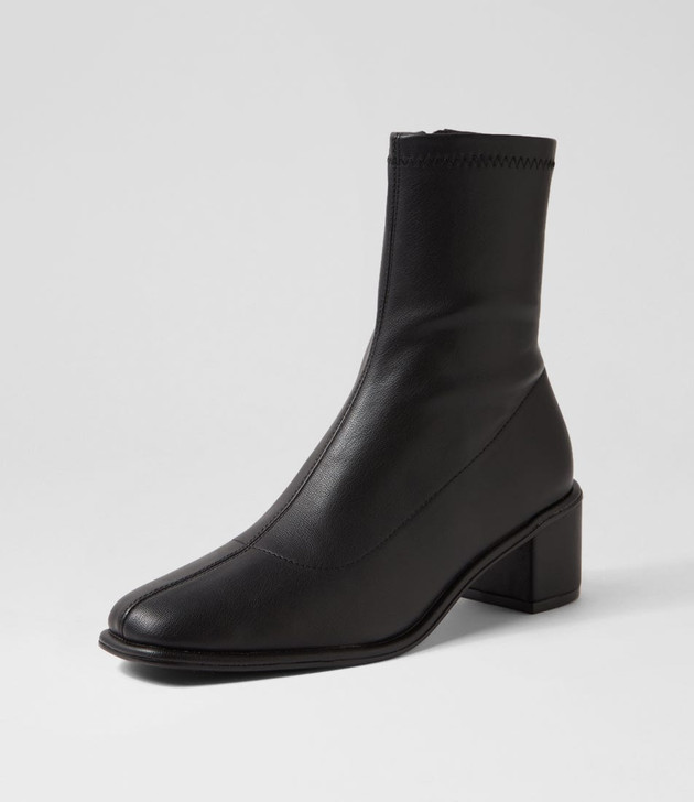 Taura Black Ankle Boots
