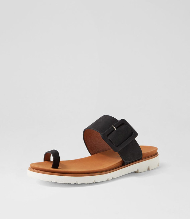 Lucie Black Sandals