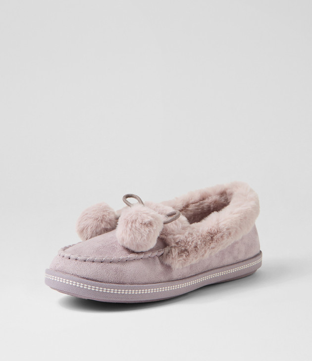 Slumber Dusty Violet Multi Slippers