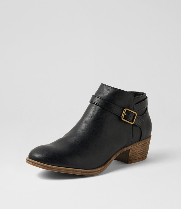 Altoner Black Ankle Boots