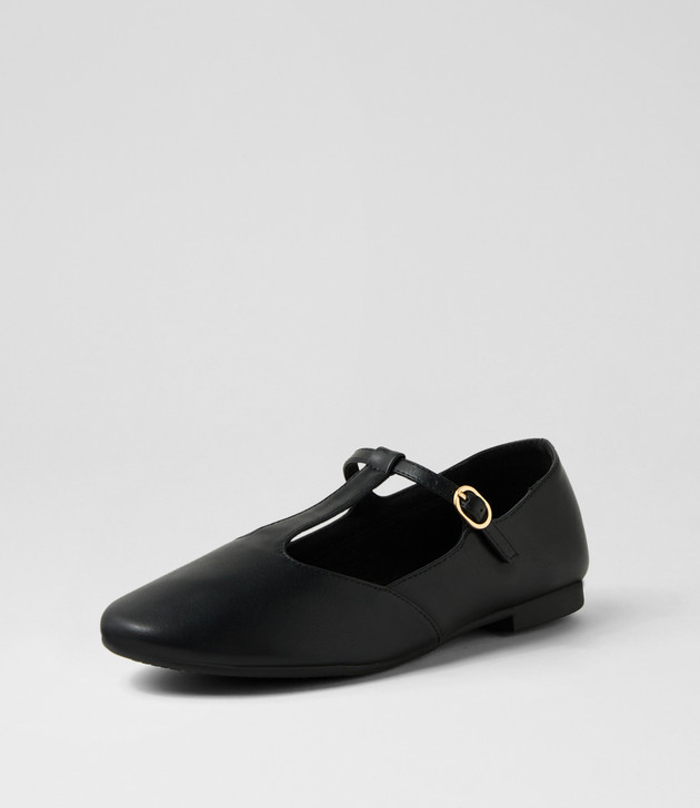 Daliee Black Flat Shoes