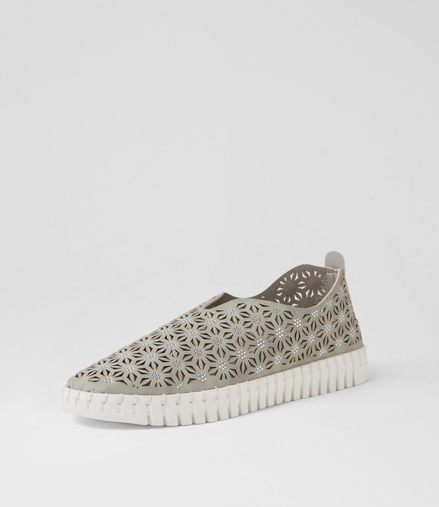 Udell Grey Flat Shoes