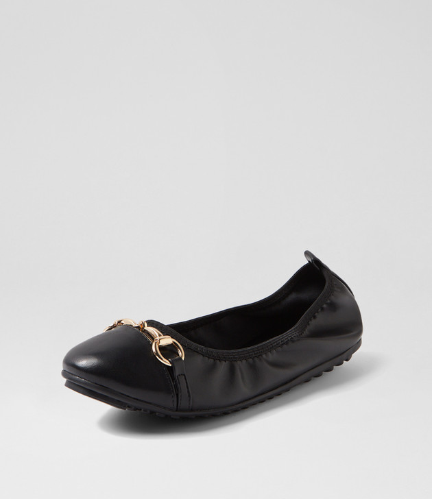 Cilloe Black Flat Shoes