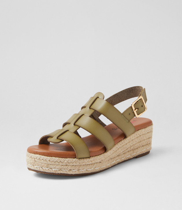 Hansi Khaki Sandals