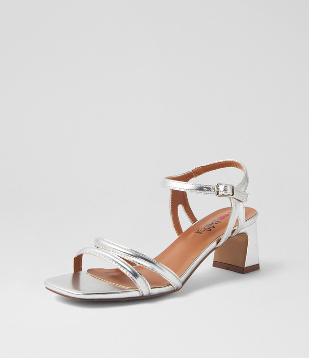 Serpenti Silver Sandals