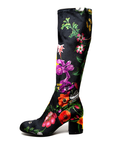 NEOLAS BLACK LILY STRETCH VELVET - I Love Billy