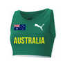 Athletics Australia Team Crop Top Women's