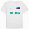 Athletics Australia Tee Unisex - White