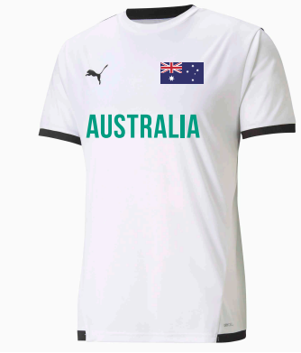 Athletics Australia Tee White
