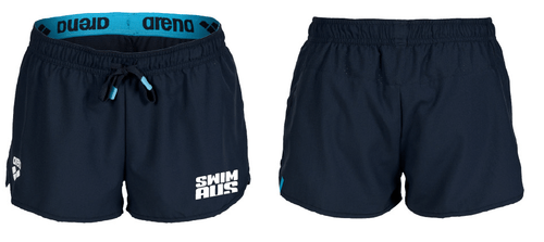 SwimAUs Womens Shorts w/ Pockets - Navy