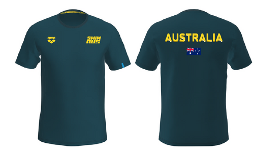 AUS M T-SHIRT  [GREEN]