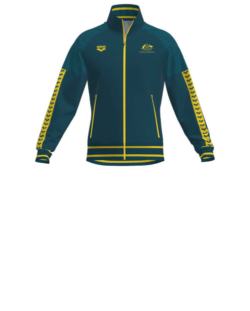 Junior Podium Jacket Green, Unisex