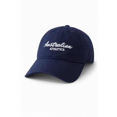 Australian Athletics Relaxed Cap - Navy - Australian Athletics Shop