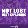 Not Lost Just Exploring Vinyl Decal Sticker
