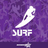 Surf Vinyl Decal Sticker
