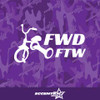 FWD FTW Vinyl Decal Sticker