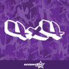 4x4 Truck Vinyl Decal Sticker