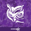 Angry Owl Vinyl Decal Sticker