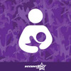Breastfeeding Symbol Vinyl Decal Sticker