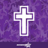 Cross V2 Vinyl Decal Sticker