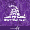Don't Tread On Me Vinyl Decal Sticker