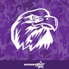 Eagle Head Vinyl Decal Sticker