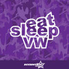 Eat Sleep VW Vinyl Decal Sticker