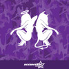 Female Angel and Devil Vinyl Decal Sticker