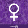 Female Sex Symbol Vinyl Decal Sticker