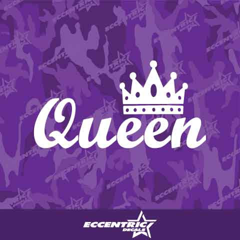Queen Vinyl Decal Sticker