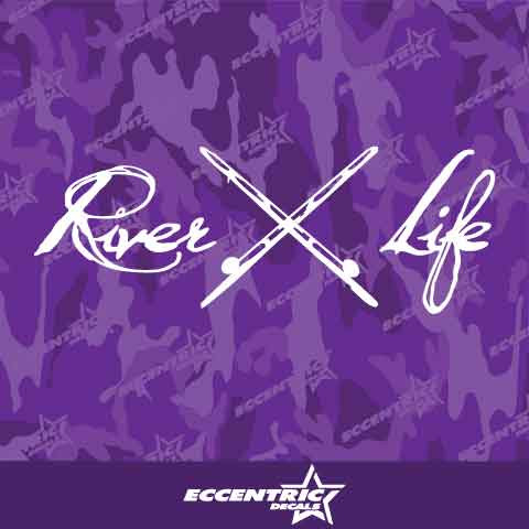 River Life Vinyl Decal Sticker