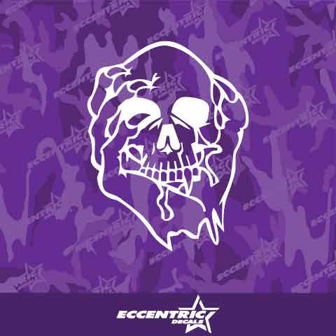 Skull Crusher Vinyl Decal Sticker