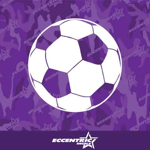 Soccer Ball Vinyl Decal Sticker